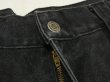 画像5: 90s 00s Interstate IS WIDE LOOSE BAGGY BLACK DENIM PANTS (5)