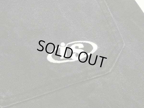 画像11: 90s 00s Interstate IS WIDE LOOSE BAGGY BLACK DENIM PANTS (11)