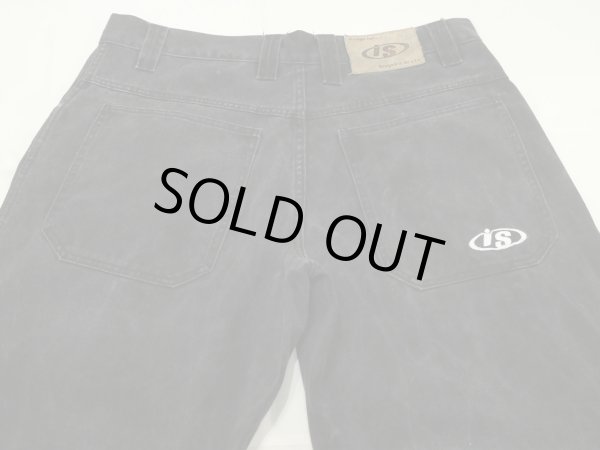 画像9: 90s 00s Interstate IS WIDE LOOSE BAGGY BLACK DENIM PANTS (9)