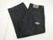 画像3: 90s 00s Interstate IS WIDE LOOSE BAGGY BLACK DENIM PANTS (3)