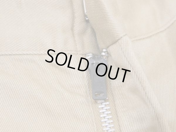 画像5: 70s US ARMY COTTON UNIFORM TWILL CHINO TROUSERS PANTS  (5)