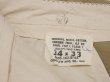 画像7: 70s US ARMY COTTON UNIFORM TWILL CHINO TROUSERS PANTS  (7)
