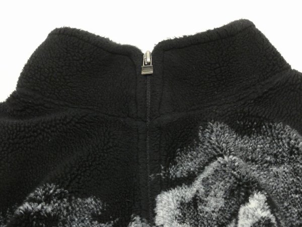 画像5: 90s ArtUnlimited WOLF ALL OVER PATTERN FLEECE JACKET MADE IN USA (5)