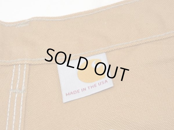 画像7: 10s Carhartt DOUBLE KNEE BROWN DUCK PAINTER WORK PANTS  (7)