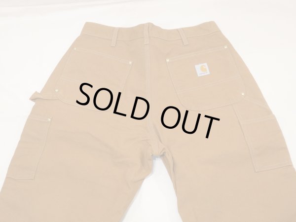 画像10: 10s Carhartt DOUBLE KNEE BROWN DUCK PAINTER WORK PANTS  (10)