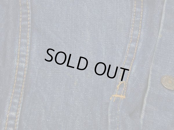 画像13: 70s Levi's 70505-0217 BLANK TAB DENIM JACKET GJ  (13)
