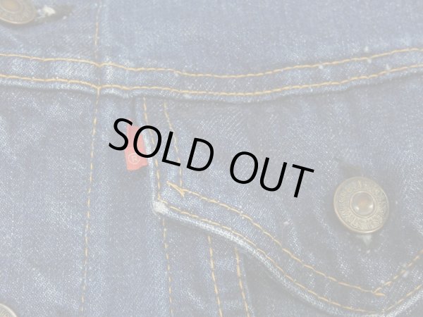 画像6: 70s Levi's 70505-0217 BLANK TAB DENIM JACKET GJ  (6)