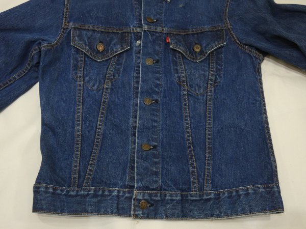 画像5: 70s Levi's 70505-0217 BLANK TAB DENIM JACKET GJ  (5)