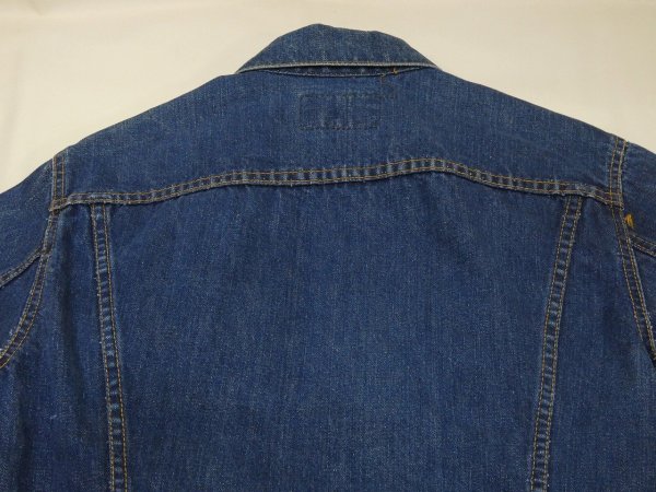 画像14: 70s Levi's 70505-0217 BLANK TAB DENIM JACKET GJ  (14)
