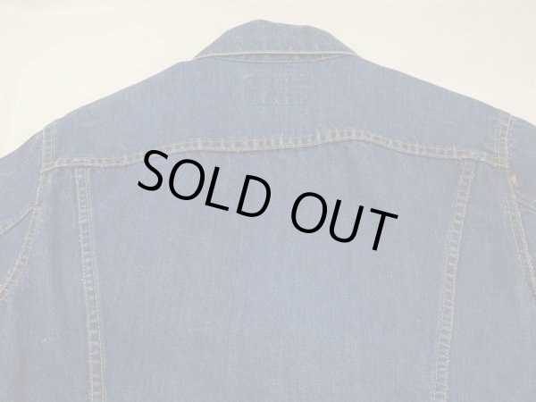 画像14: 70s Levi's 70505-0217 BLANK TAB DENIM JACKET GJ  (14)