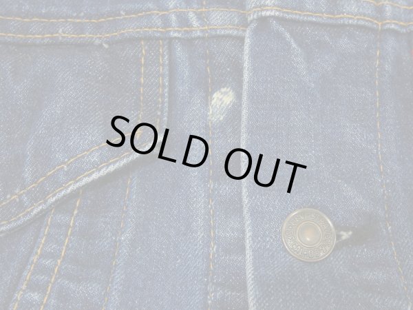 画像8: 70s Levi's 70505-0217 BLANK TAB DENIM JACKET GJ  (8)