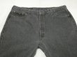 画像4: 90s Levi's 501- 0658 YARN DYED BLACK DENIM PANTS W42L32 MADE IN USA (4)