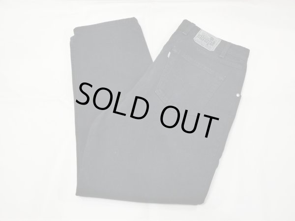 画像3: 90s Levi's SILVER TAB LOOSE FIT BLACK DENIM PANTS MADE IN USA (3)