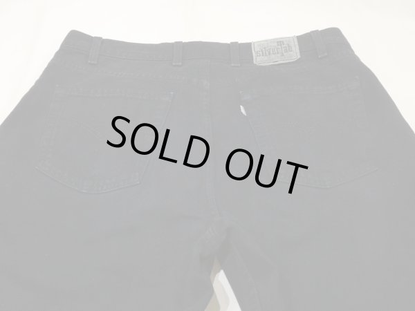 画像10: 90s Levi's SILVER TAB LOOSE FIT BLACK DENIM PANTS MADE IN USA (10)