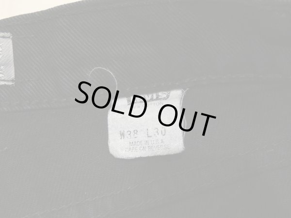 画像6: 90s Levi's SILVER TAB LOOSE FIT BLACK DENIM PANTS MADE IN USA (6)