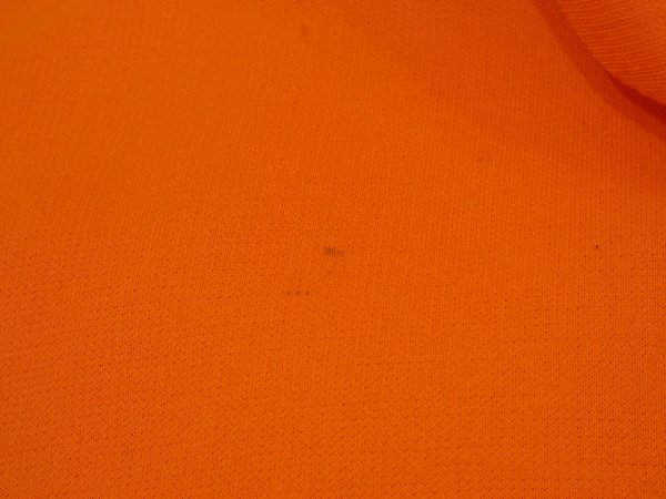 画像13: 70s UNKNOWN NEON ORENGE FULL ZIP SWEAT PARKA HOODIE (13)