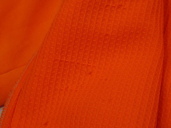 画像9: 70s UNKNOWN NEON ORENGE FULL ZIP SWEAT PARKA HOODIE (9)