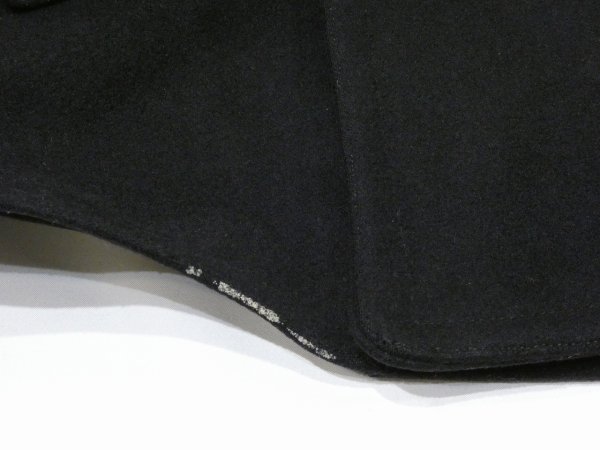 画像8: 40s US COAST GUARD USCG 10 BUTTON P-COAT with STENCIL (8)