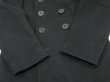 画像11: 40s US COAST GUARD USCG 10 BUTTON P-COAT with STENCIL (11)