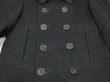 画像6: 40s US COAST GUARD USCG 10 BUTTON P-COAT with STENCIL (6)