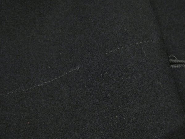 画像12: 40s US COAST GUARD USCG 10 BUTTON P-COAT with STENCIL (12)