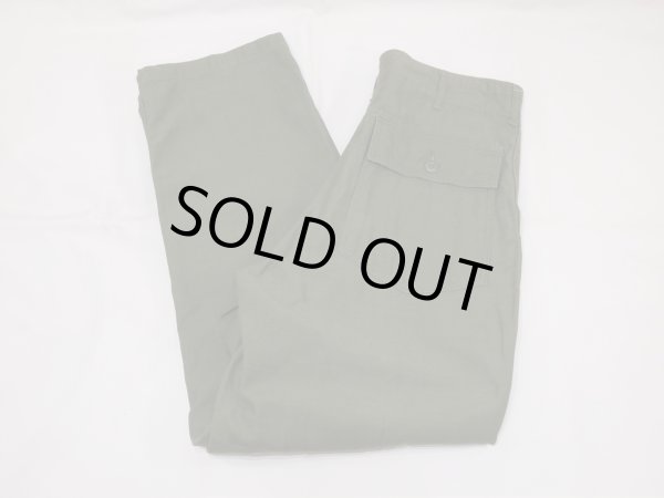 画像3: 70s '74 US ARMY OG-107 UTILITY BAKER PANTS DEAD STOCK ? (3)
