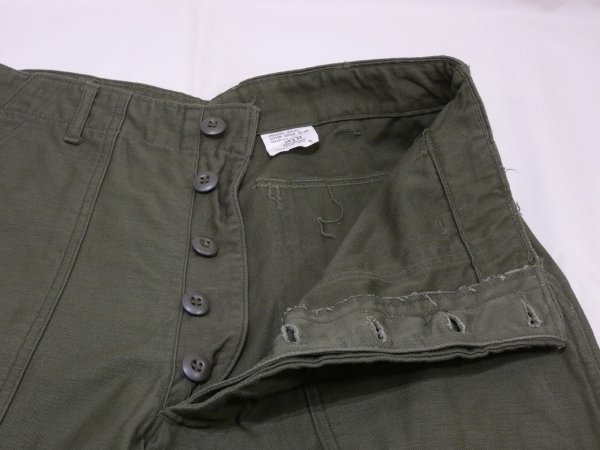 画像5: 70s '74 US ARMY OG-107 UTILITY BAKER PANTS DEAD STOCK ? (5)
