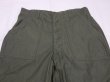 画像4: 70s '74 US ARMY OG-107 UTILITY BAKER PANTS DEAD STOCK ? (4)