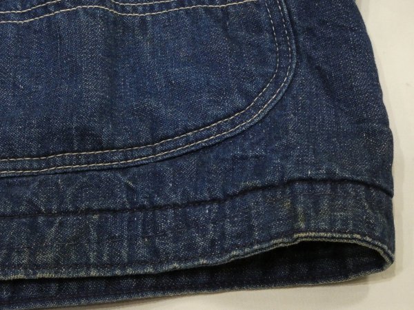 画像7: 60s POWR HOUSE DENIM CHORE JACKET COVERALL with BLANKET (7)