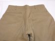 画像12: 40s US ARMY M-41 KERSEY LINED CHINO TROUSERS PANTS DEAD STOCK ? (12)