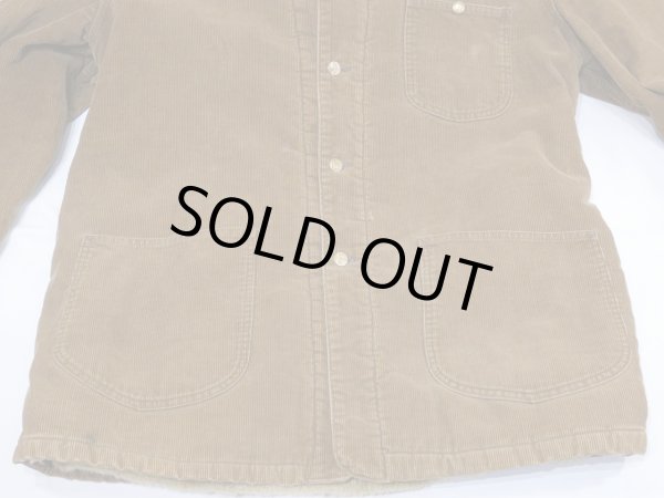 画像5: 70s Lee Outerwear CORDUROY CHORE JACKET COVERALL (5)
