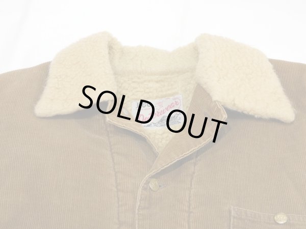 画像4: 70s Lee Outerwear CORDUROY CHORE JACKET COVERALL (4)