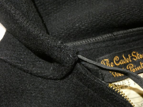 画像5: 50s USMA WEST POINT CADET WOOL HOODED JACKET (5)