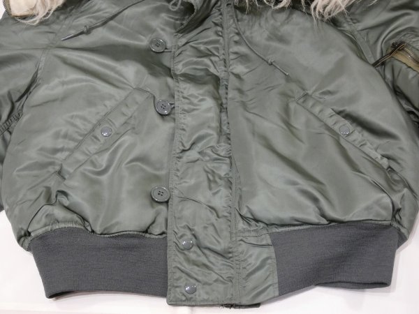 画像8: 70s US AIR FORCE USAF N-2B FLIGHT JACKET (8)