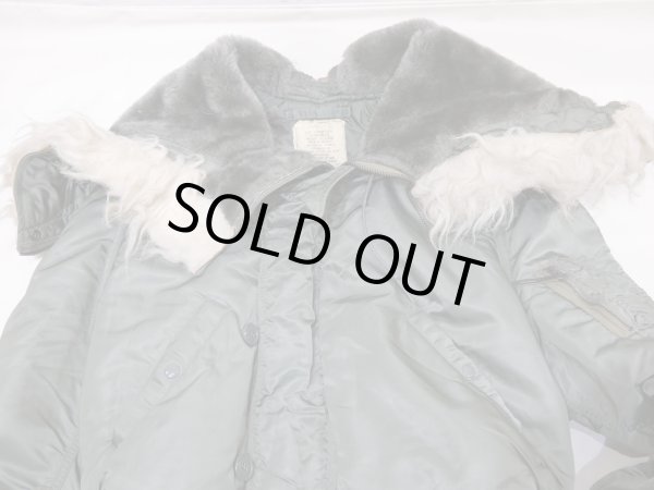 画像6: 70s US AIR FORCE USAF N-2B FLIGHT JACKET (6)