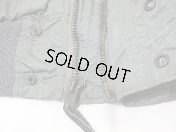 画像14: 70s US AIR FORCE USAF N-2B FLIGHT JACKET (14)