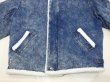 画像6: 80s EXPRESSIONS B-3 TYPE DENIM BOA JACKET (6)