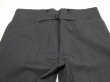 画像11: EARLY 20TH CENTURY 09s 1909s JOHN J HANTZ STRIPE WOOL SLACKS TROUSERS (11)