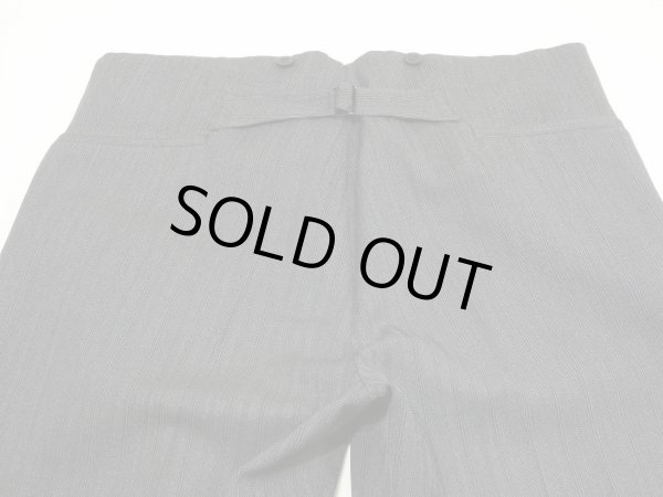 画像11: EARLY 20TH CENTURY 09s 1909s JOHN J HANTZ STRIPE WOOL SLACKS TROUSERS (11)