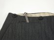 画像6: EARLY 20TH CENTURY 09s 1909s JOHN J HANTZ STRIPE WOOL SLACKS TROUSERS (6)