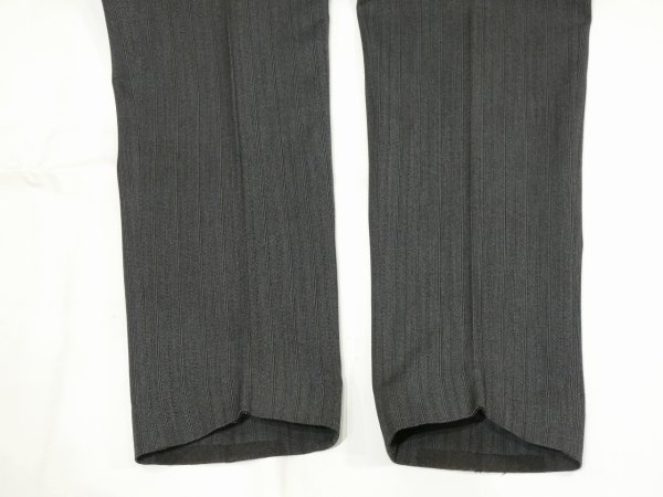 画像10: EARLY 20TH CENTURY 09s 1909s JOHN J HANTZ STRIPE WOOL SLACKS TROUSERS (10)