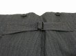 画像12: EARLY 20TH CENTURY 09s 1909s JOHN J HANTZ STRIPE WOOL SLACKS TROUSERS (12)