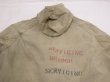 画像10: 40s WW2 US ARMY WET WEATHER PARKA with STENCIL (10)