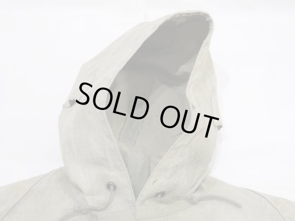 画像3: 40s WW2 US ARMY WET WEATHER PARKA with STENCIL (3)