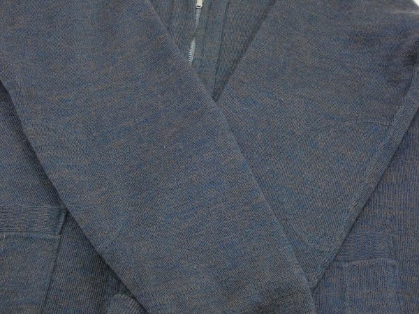 画像10: 40s 50s UNKNOWN FULL ZIP WORK SPORTS CARDIGAN (10)