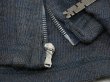 画像6: 40s 50s UNKNOWN FULL ZIP WORK SPORTS CARDIGAN (6)