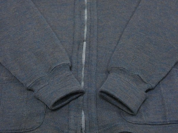 画像9: 40s 50s UNKNOWN FULL ZIP WORK SPORTS CARDIGAN (9)