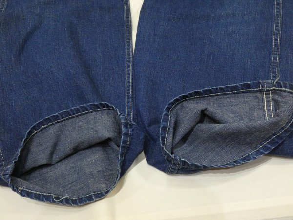 画像11: 40s COWDEN DENIM PAINTER WORK PANTS with CROTCH RIVET (11)