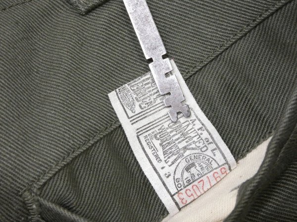 画像13: 60s CAN'T BUST'EM FRISKO JEENS WORK PANTS DEAD STOCK (13)