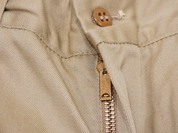 画像6: 50s Lee CHETOPA TWILL WORK TROUSERS PANTS DEAD STOCK（ONE WASH) (6)